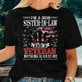 Im A Mom Sister-In-Law Veteran Mothers Day Funny Patrioitc Women T-shirt Gifts for Her