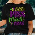 Little Miss Mardi Gras Funny Mardi Gras 2023 Women T-shirt Gifts for Her