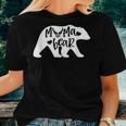 Mama Bear Air Force Mom For Military Mom Airman Mommy Women T-shirt Gifts for Her