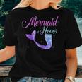 Mermaid Of Honor Maid Bridesmaid Tshirt Women T-shirt Gifts for Her