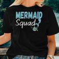 Mermaid Squad Birthday Squad For Party Mom Mama Girls Women T-shirt Gifts for Her