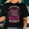 Mother Grandma Single Mom Love To It 527 Mom Grandmother Women T-shirt Casual Daily Crewneck Short Sleeve Graphic Basic Unisex Tee Gifts for Her