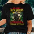 No Man Left Behind Means Somthing To The Rest Of Us Vietnam Veteran ‌ Women T-shirt Gifts for Her