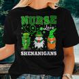 Nurses Love Shenanigans Funny Gnomes Nurse St Patricks Day V9 Women T-shirt Gifts for Her