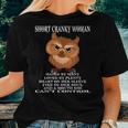 Owl Short Cranky Woman Hated By Many Women T-shirt Gifts for Her