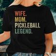 Pickleball Funny Wife Mom Legend Vintage Mothers Day Women T-shirt Gifts for Her