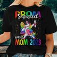 Prom Squad Proud Mom Class Of 2023 Unicorn Women T-shirt Gifts for Her