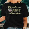 Proud Army Grandma Us Flag Dog Tag Military Grandmother Gift Women T-shirt Gifts for Her