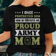 Proud Army Mom Military Soldier Mama Cute Women T-shirt Gifts for Her