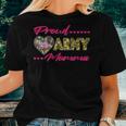 Proud Army Momma Camo Us Flag Dog Tags Military Mom Women T-shirt Gifts for Her