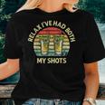 Relax Ive Had Both My Shots Drinking Two Shots Women T-shirt Gifts for Her