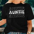 Retro Auntie For Women Cool New Aunt For Birthday Women T-shirt Gifts for Her