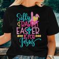 Silly Rabbit Easter Is For Jesus Christians Easter Women T-shirt Gifts for Her