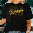 I Speak Name Of Jesus Christian Prayer To The Church Women T-shirt Gifts for Her