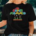 Super Mommio Mommy Video Gamer Mom Women T-shirt Gifts for Her