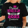 Super Proud Mother In Law Of 2023 Graduate Awesome Family Women T-shirt Gifts for Her