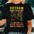 Vietnam War Orange Agent Military Victims Retired Soldiers Women T-shirt Gifts for Her