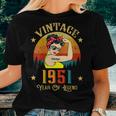 Womens Vintage 1951 Birthday Women 72 Years Old Vintage 1951 Women T-shirt Gifts for Her