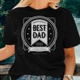 Whiskey Pop Best Dad Fathers Day Cool Drinking Women T-shirt Gifts for Her