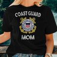 Womens Proud Us Coast Guard Mom Military Pride Women T-shirt Gifts for Her