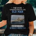 Womens Uss Franklin D Roosevelt Cv-42 Veterans Day Father Day Gift Women T-shirt Gifts for Her