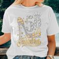 Womens 50 And Fabulous 50Th Birthday Diamond For Women Women T-shirt Gifts for Her