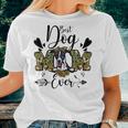 Best Dog Mom Ever Cute Whippet Dog Lover Mothers Day Women T-shirt Gifts for Her