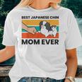 Best Japanese Chin Mom Ever Japanese Spaniel Mom Women T-shirt Gifts for Her