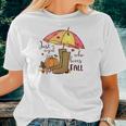Fall Just A Girl Who Love Fall Women T-shirt Gifts for Her