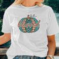 Fall Pumpkin Blessed For Autumn Lovers Women T-shirt Gifts for Her