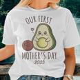 Our First 2023 Cute Avocado Mom Women T-shirt Gifts for Her