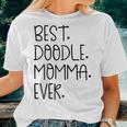 Goldendoodle Mom Best Doodle Momma Ever Dog Women T-shirt Gifts for Her