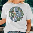 Groovy Earth Day Be Kind To Our Planet Earth Day 2023 Women T-shirt Gifts for Her