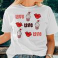 Love Happy Valentines Day Heart Couple Men Women Cute Women T-shirt Gifts for Her