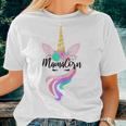 Womens Mamacorn Cute UnicornShirt For Mom Mommy Women T-shirt Gifts for Her