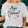 Womens Mujer Virtuosa Proverbios 3110 Spanish Christian Bible Women T-shirt Gifts for Her