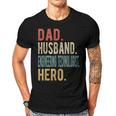 Dad Husband Engineering Technologist Hero Gift For Mens Men T-shirt Crewneck Short Sleeve