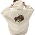 Christmas Red Truck Holiday Cheer Aesthetic Words Graphic Back Print Hoodie Gift For Teen Girls
