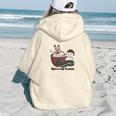Christmas Have A Cup Of Cheer V2 Aesthetic Words Graphic Back Print Hoodie Gift For Teen Girls