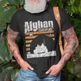 Afghan Summers Afghanistan Veteran Army Military Vintage Old Men T-shirt Gifts for Old Men