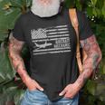 American Aircraft Mechanic United States Flag Gift Old Men T-shirt Gifts for Old Men