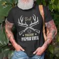 Best Buckin Papaw Ever Deer Hunters Hunting Gift Father Gift For Mens Old Men T-shirt Gifts for Old Men