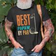 Best Papaw By Par Vintage Retro Golf Lover Grandpa Gift Old Men T-shirt Gifts for Old Men
