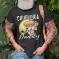 Chihuahua Daddy Dog Dad Father Gift Old Men T-shirt Gifts for Old Men