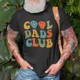 Cool Dads Club Fathers Day Groovy Retro Best Dad Ever Funny Old Men T-shirt Gifts for Old Men