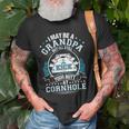 Cornhole Funny Grandpa Corn Hole Old Men T-shirt Gifts for Old Men
