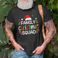 Cute Family Christmas Squad Xmas Family Men Women Mom Dad Old Men T-shirt Gifts for Old Men