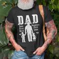 Dad A Sons First Hero A Daughters First Love Daddy Papa Pops Old Men T-shirt Gifts for Old Men