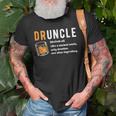 Druncle For The Best Uncle Druncle Definition Old Men T-shirt Gifts for Old Men