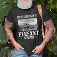 Elefant German Tank Military Vehicle Ww 2 German Panzer Old Men T-shirt Gifts for Old Men